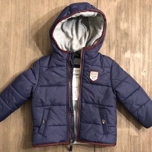 Carter’s blue winter coat size 24 months